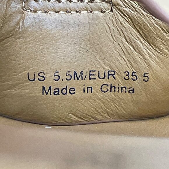 Vince Women’s Tan Leather Stylish Open-Toe Design Lace-Up Sandals Size 5.5M - Picture 6 of 9